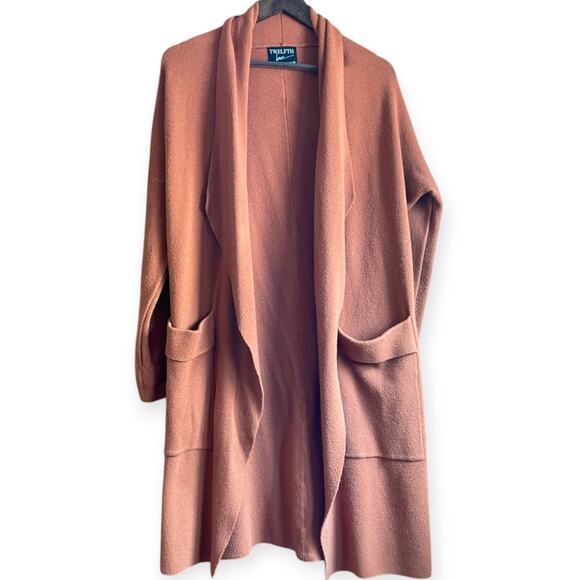 NWOT Twelfth Love Cardigan Rust - Picture 1 of 5